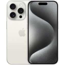 iPhone 15 Pro 128 GB · Titanio Blanco — Grado A+ · Reacondicionado