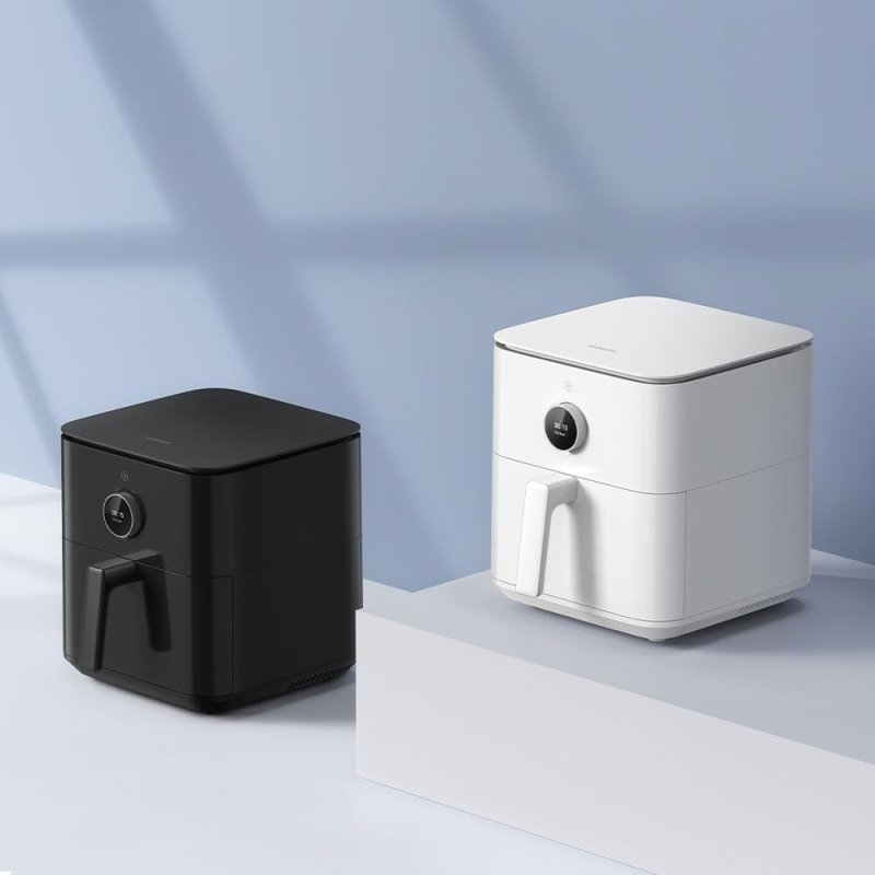 Xiaomi Smart Air Fryer 6.5L Freidora de Aire 1800W WiFi y App | Blanco / Negro