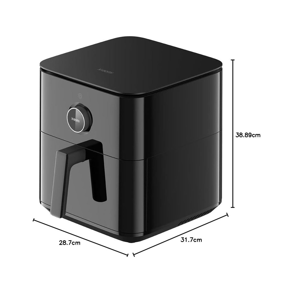 Xiaomi Smart Air Fryer 6.5L Freidora de Aire 1800W WiFi y App | Blanco / Negro