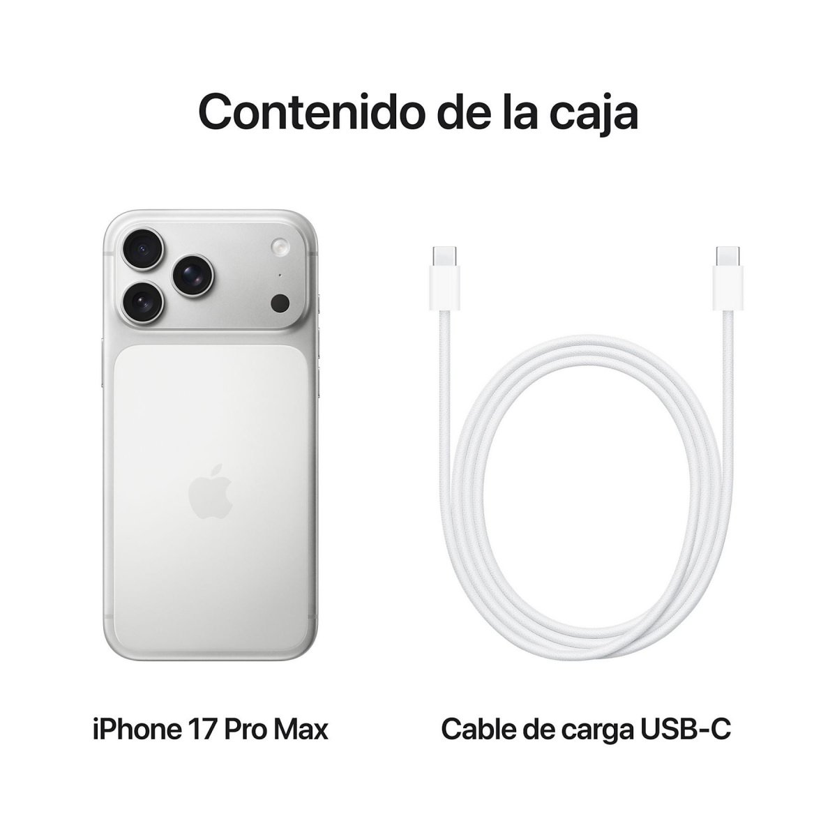 iPhone 17 Pro Max 256 GB · Plata — Nuevo · Precintado
