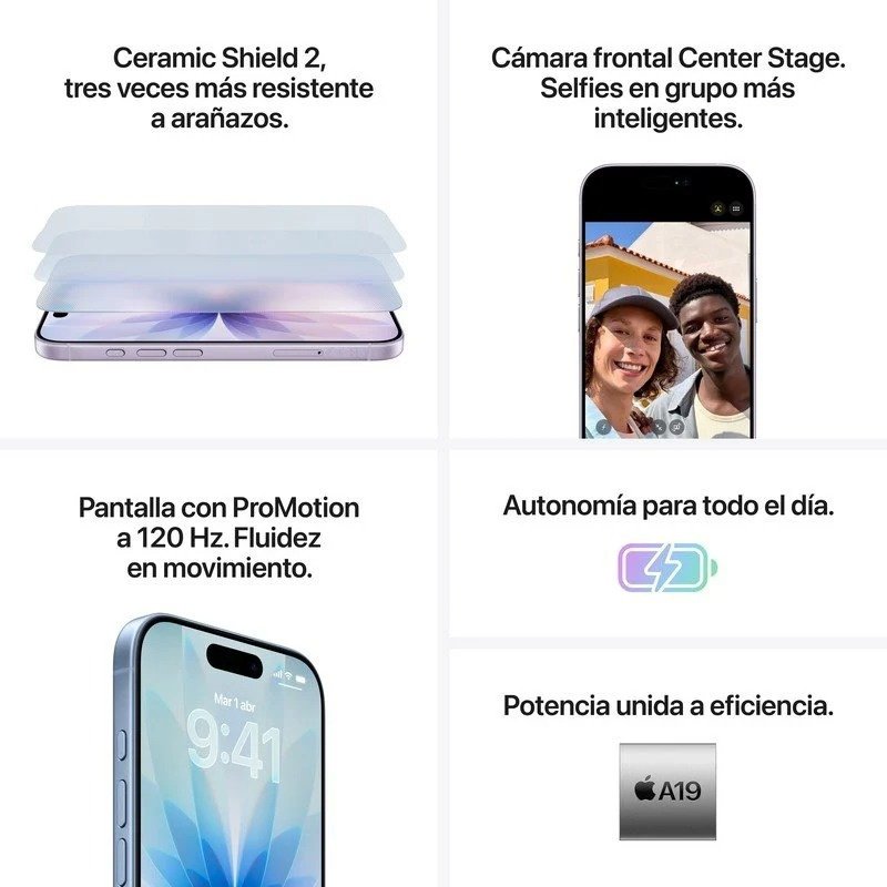 iPhone 17 256 GB · Blanco — Nuevo · Precintado