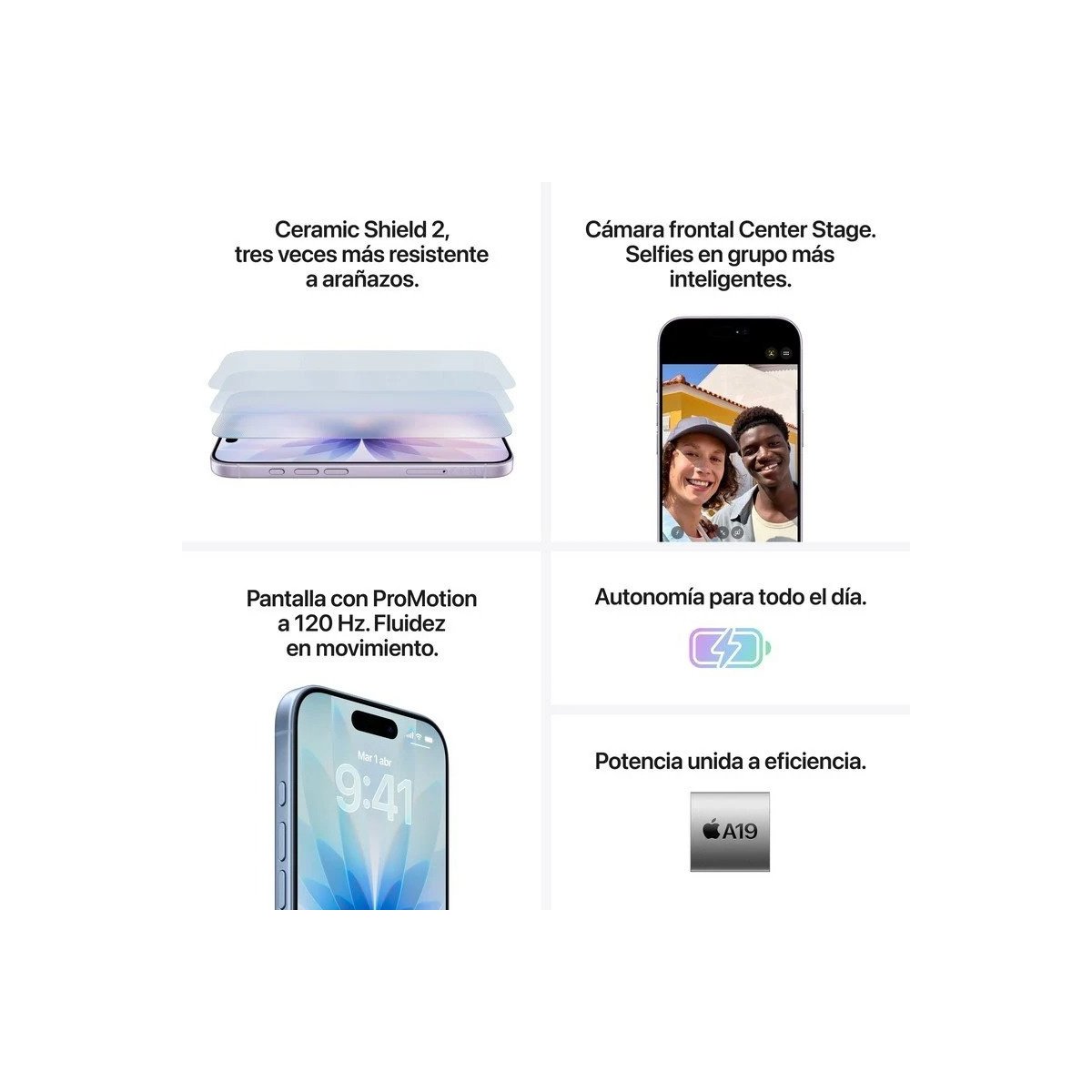 iPhone 17 256 GB · Blanco — Nuevo · Precintado