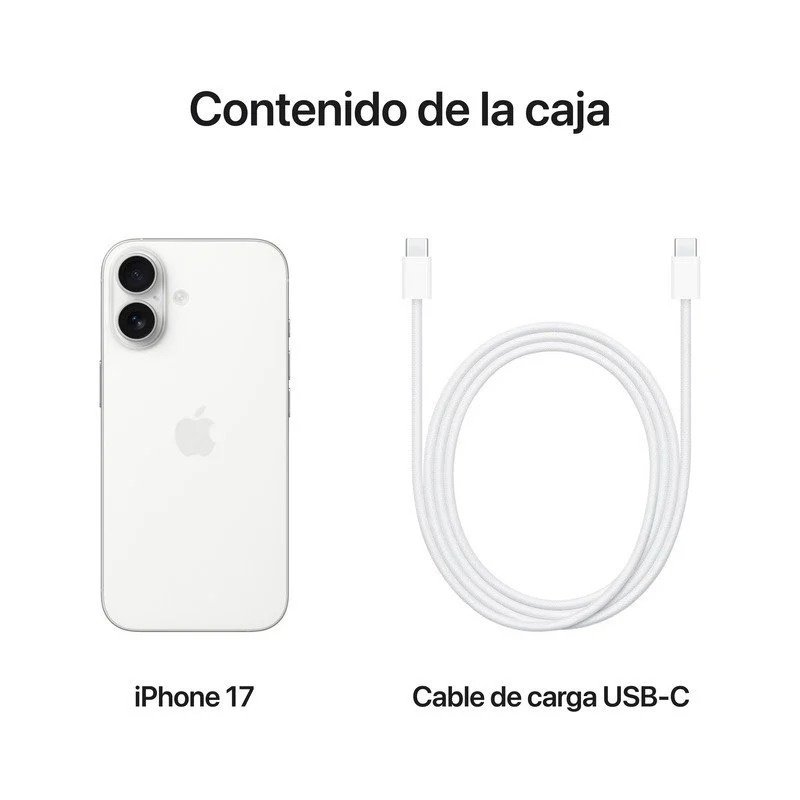 iPhone 17 256 GB · Blanco — Nuevo · Precintado