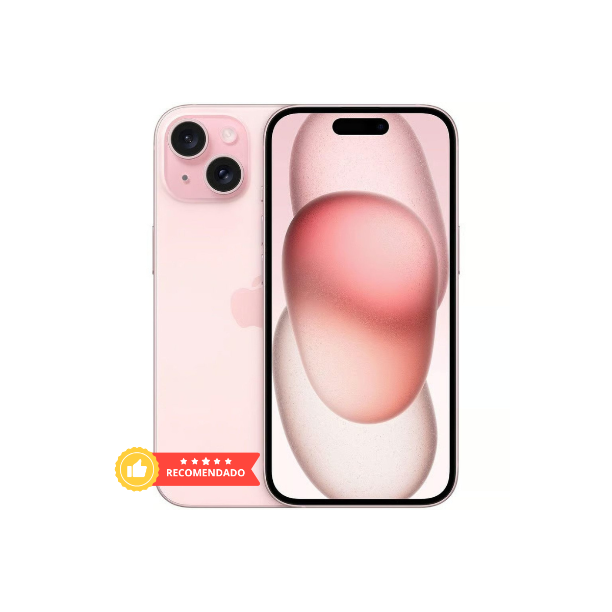 iPhone 15 128 GB · Rosa — Grado A+ · Reacondicionado