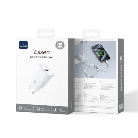 Essen – Cargador Rápido GaN 18W (A)