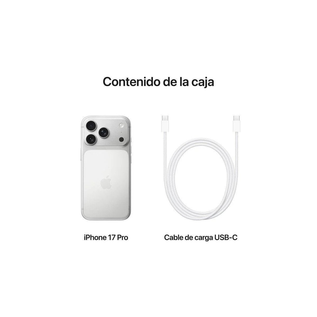 iPhone 17 Pro 256 GB · Titanio Blanco — Grado A+ · Openbox